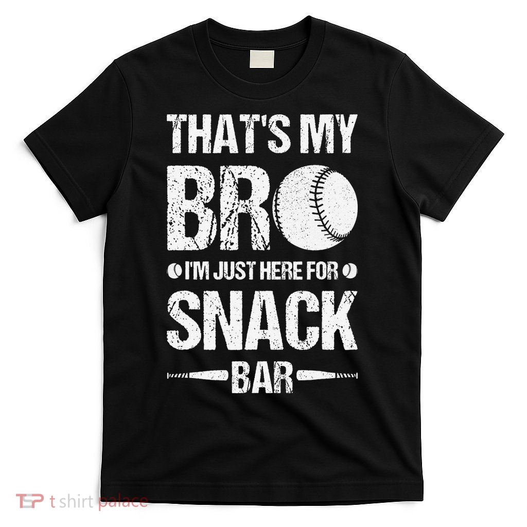 Sports Player Siblings Brother Baseball Costume Batter T-Shirt