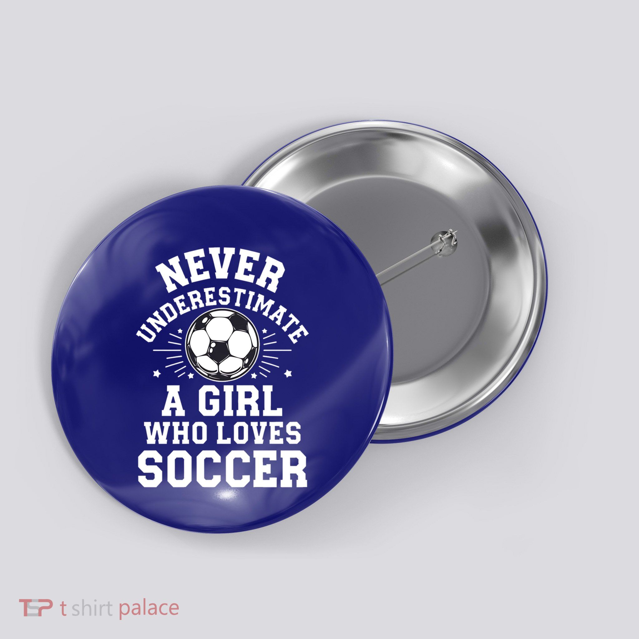 Soccer Players Soccer Graphic Soccer Gift Button
