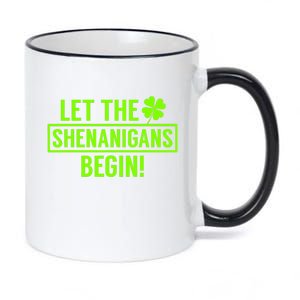 Saint Patricks Shenanigans 11oz Black Color Changing Mug