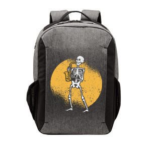 Skeleton Playing Saxophone Jazz Halloween Music Spooky Scary Vector Backpack