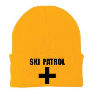 Ski Patrol Skiing First Aid Winter Gift Knit Cap Winter Beanie