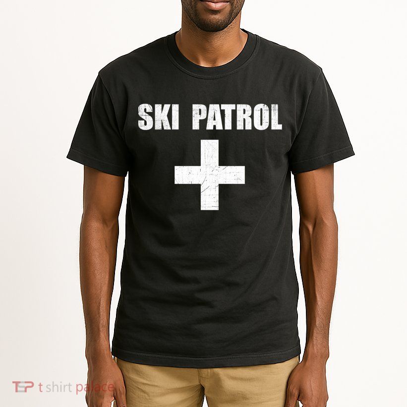 Ski Patrol Skiing First Aid Winter Gift Tall T-Shirt