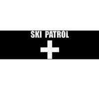 Ski Patrol Skiing First Aid Winter Gift Bumper Sticker