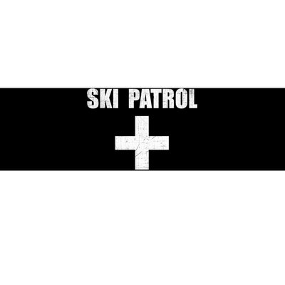 Ski Patrol Skiing First Aid Winter Gift Bumper Sticker