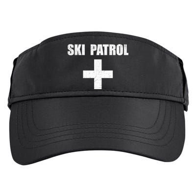 Ski Patrol Skiing First Aid Winter Gift Adult Drive Performance Visor