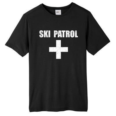 Ski Patrol Skiing First Aid Winter Gift Tall Fusion ChromaSoft Performance T-Shirt