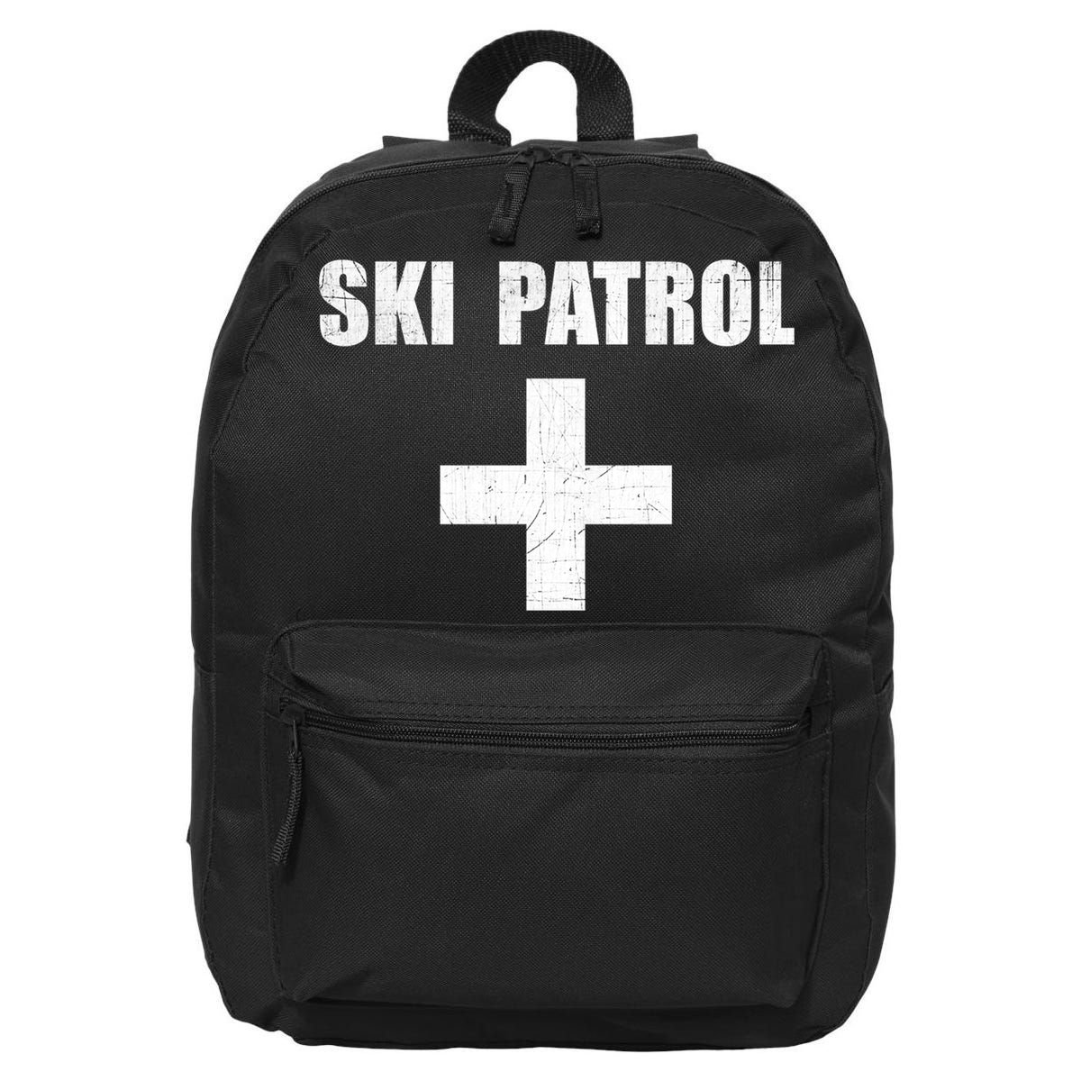 Ski Patrol Skiing First Aid Winter Gift 16 in Basic Backpack