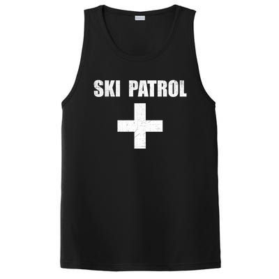 Ski Patrol Skiing First Aid Winter Gift PosiCharge Competitor Tank