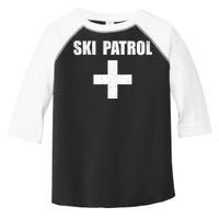 Ski Patrol Skiing First Aid Winter Gift Toddler Fine Jersey T-Shirt