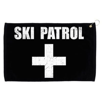 Ski Patrol Skiing First Aid Winter Gift Grommeted Golf Towel