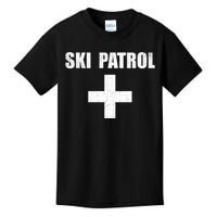 Ski Patrol Skiing First Aid Winter Gift Kids T-Shirt