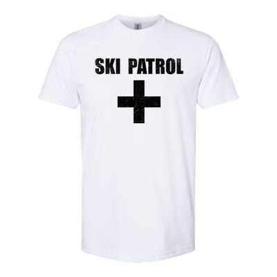 Ski Patrol Skiing First Aid Winter Gift Softstyle CVC T-Shirt