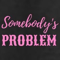SomebodyS Problem 7 Panel Mesh Trucker Snapback Hat