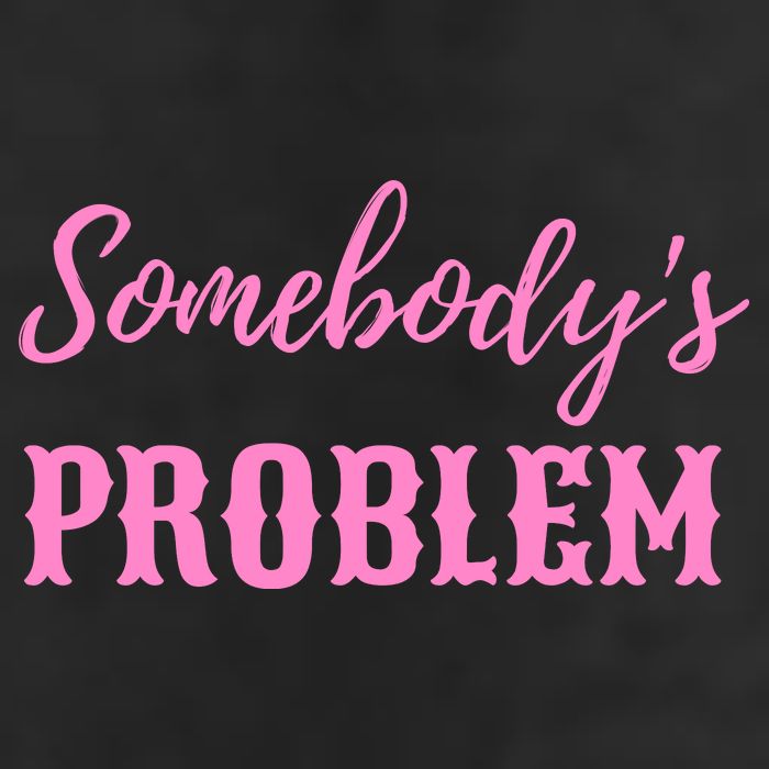 SomebodyS Problem 7 Panel Mesh Trucker Snapback Hat