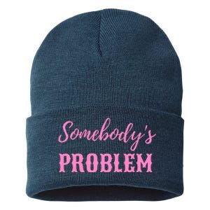 SomebodyS Problem Sustainable Knit Beanie