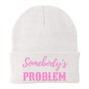 SomebodyS Problem Knit Cap Winter Beanie