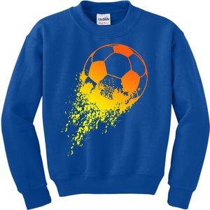 Soccer Player Sports Kids Sweatshirt