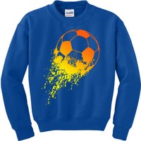 Soccer Player Sports Kids Sweatshirt