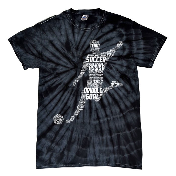 Soccer Player Tie-Dye T-Shirt