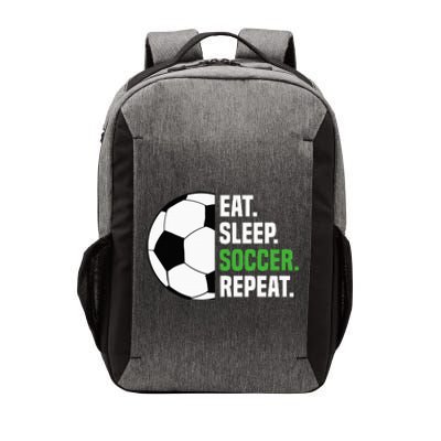 Soccer Player Soccer Lover Eat Sleep Soccer Repeat Vector Backpack