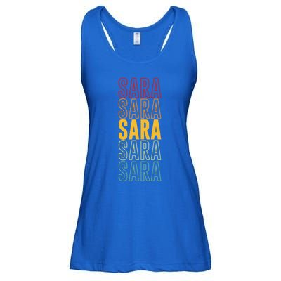 Sara Pride Sara Funny Gift Ladies Essential Flowy Tank