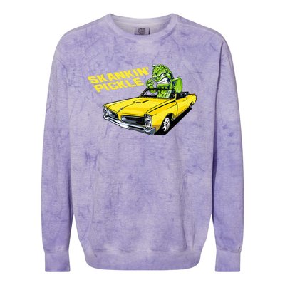 Skankin Pickle Colorblast Crewneck Sweatshirt