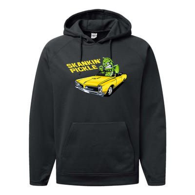 Skankin Pickle Performance Fleece Hoodie