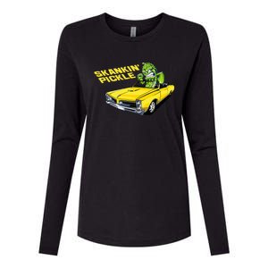 Skankin Pickle Womens Cotton Relaxed Long Sleeve T-Shirt