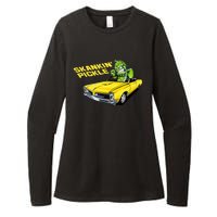 Skankin Pickle Womens CVC Long Sleeve Shirt