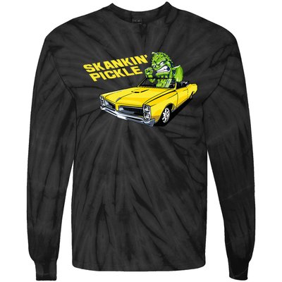 Skankin Pickle Tie-Dye Long Sleeve Shirt