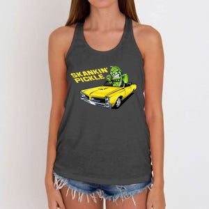 Skankin Pickle Women's Knotted Racerback Tank