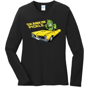 Skankin Pickle Ladies Long Sleeve Shirt