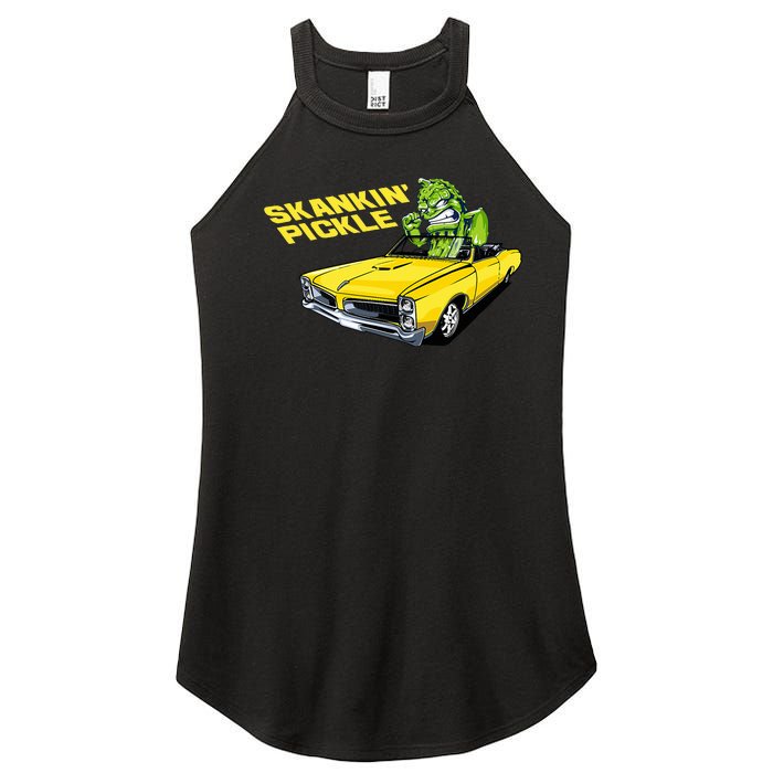 Skankin Pickle Women's Perfect Tri Rocker Tank