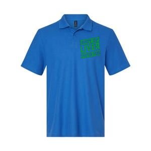 Saint Patrick Shut Up Liver You Are Fine Green Beer Ing Gift Softstyle Adult Sport Polo