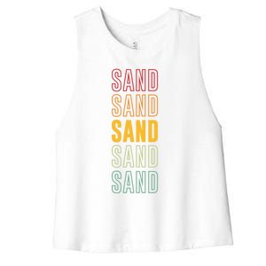 Sand Pride Sand Gift Women's Racerback Cropped Tank