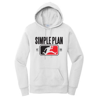Simple Plan Style Logo Raglan Women's Pullover Hoodie