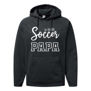 Soccer Papa Performance Fleece Hoodie