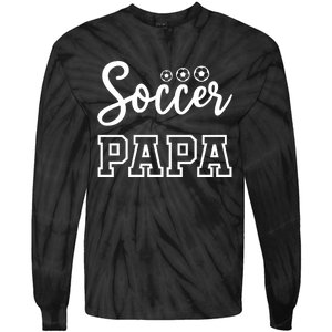 Soccer Papa Tie-Dye Long Sleeve Shirt