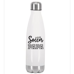 Soccer Papa Stainless Steel Insulated Water Bottle