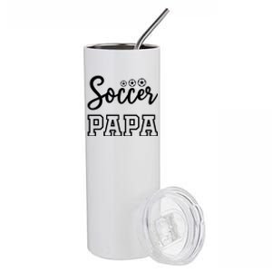 Soccer Papa Stainless Steel Tumbler