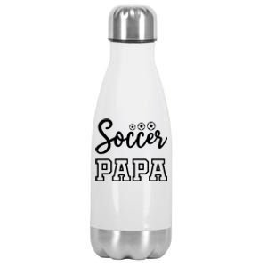 Soccer Papa Stainless Steel Insulated Water Bottle