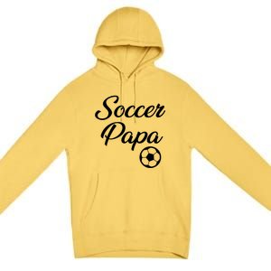 Soccer Papa Premium Pullover Hoodie