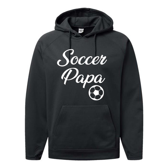 Soccer Papa Performance Fleece Hoodie