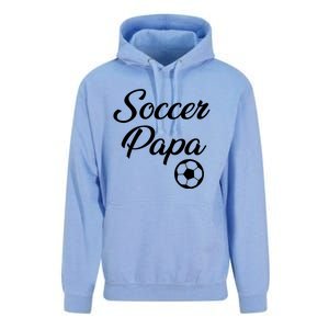 Soccer Papa Unisex Surf Hoodie