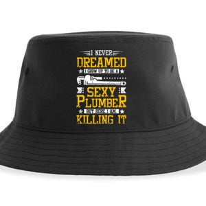 Sexy Plumber Sustainable Bucket Hat