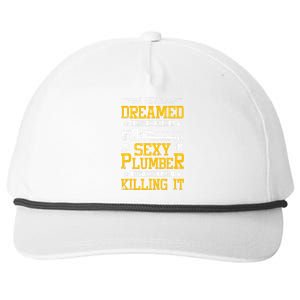 Sexy Plumber Snapback Five-Panel Rope Hat