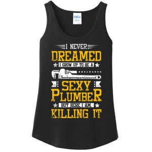 Sexy Plumber Ladies Essential Tank