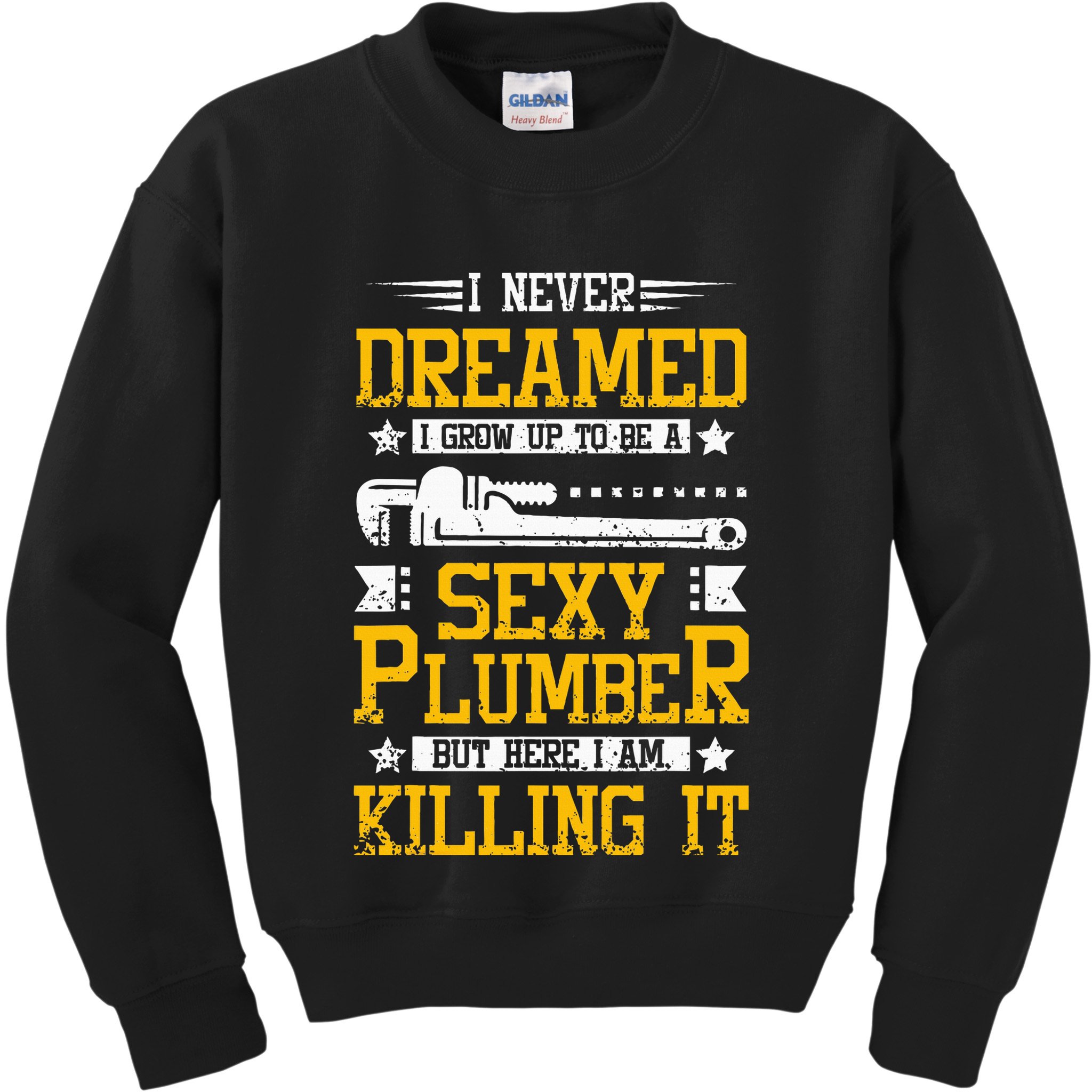 Sexy Plumber Kids Sweatshirt