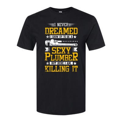 Sexy Plumber Softstyle® CVC T-Shirt