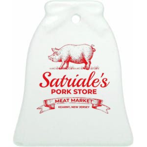 Satriale’S Pork Store Kearny New Jersey Ceramic Bell Ornament